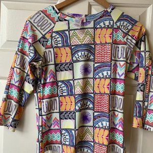 Mara Hoffman Matching Rash Guard and Bikini Bottom